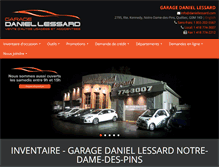 Tablet Screenshot of daniellessard.com